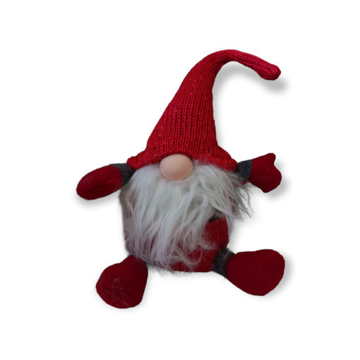 Picture of RED GNOME WITH SEQUIN HAT
